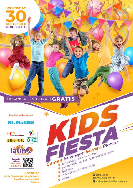 Kids Fiesta-Samen bewegen, samen plezier